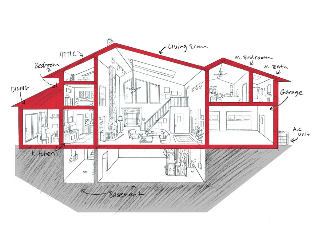 house sketch