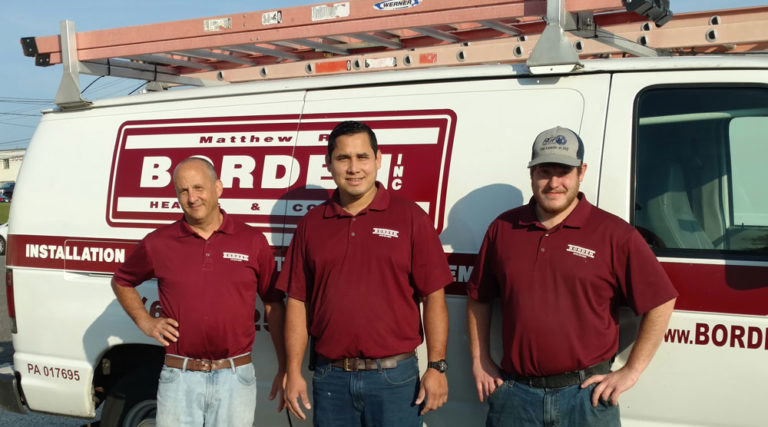 the Borden Heating & Cooling team
